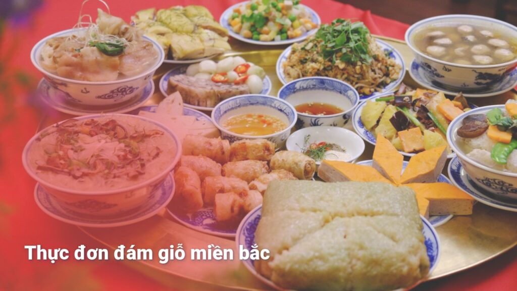 Thực đơn đám giỗ miền bắc