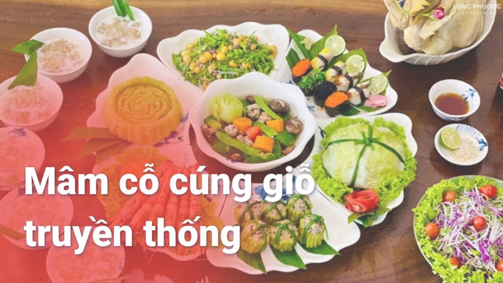 Mâm cỗ cúng giỗ truyền thống