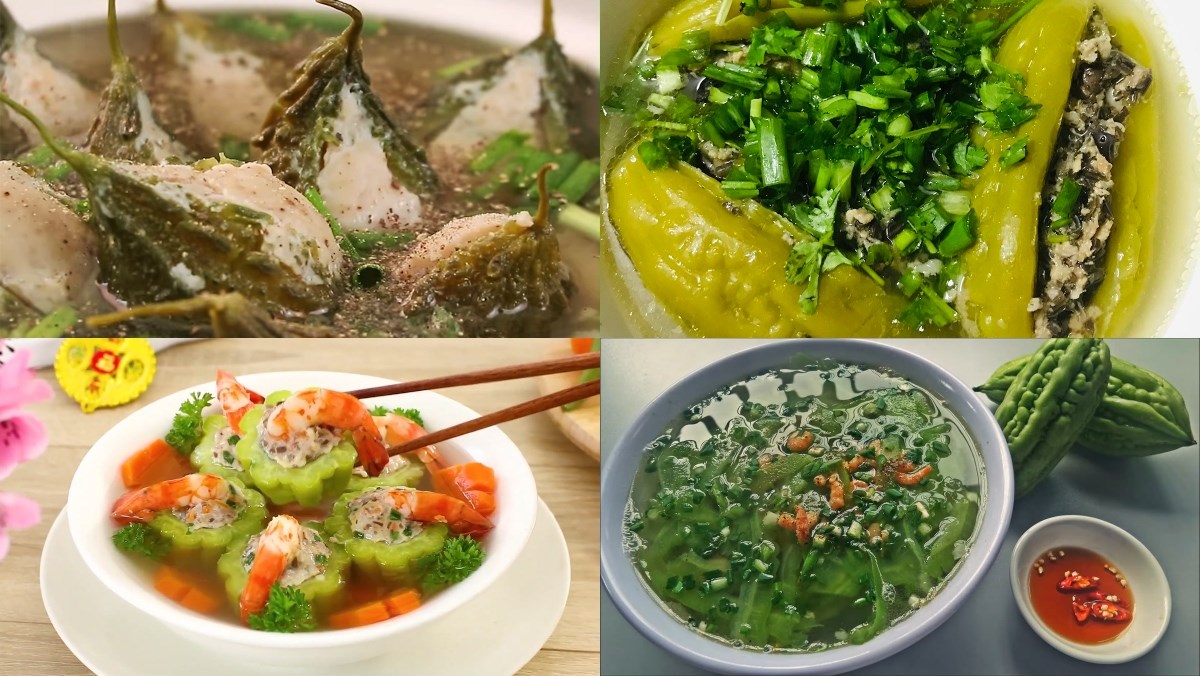 Sự khác biệt giữa canh mướp đắng và lá hẹ trong trị ho món ăn cho người lớn