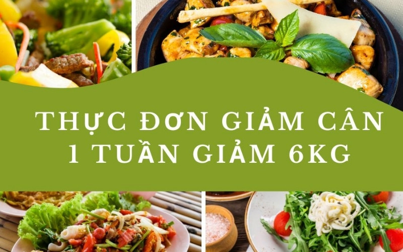 Gợi ý thực đơn giảm cân lành mạnh