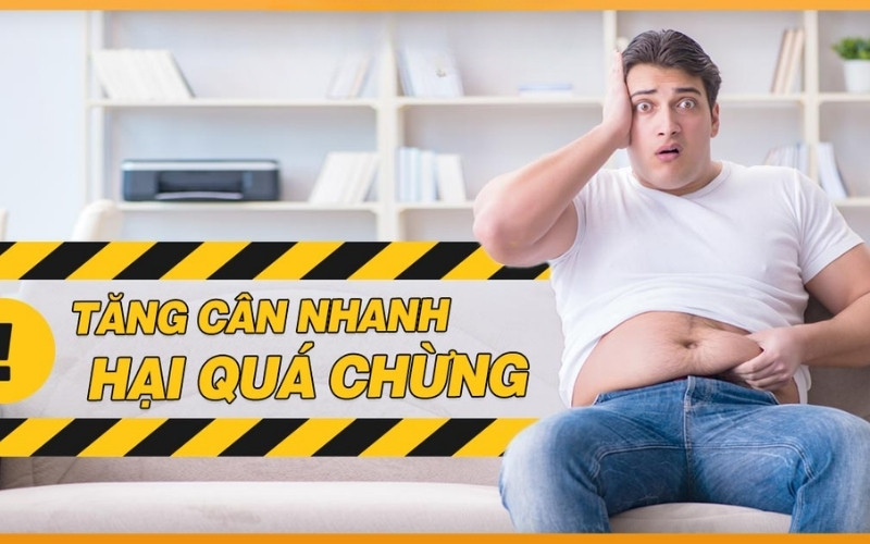 Tác dụng phụ gây rối loạn tiêu hóa khi tăng cân quá nhanh