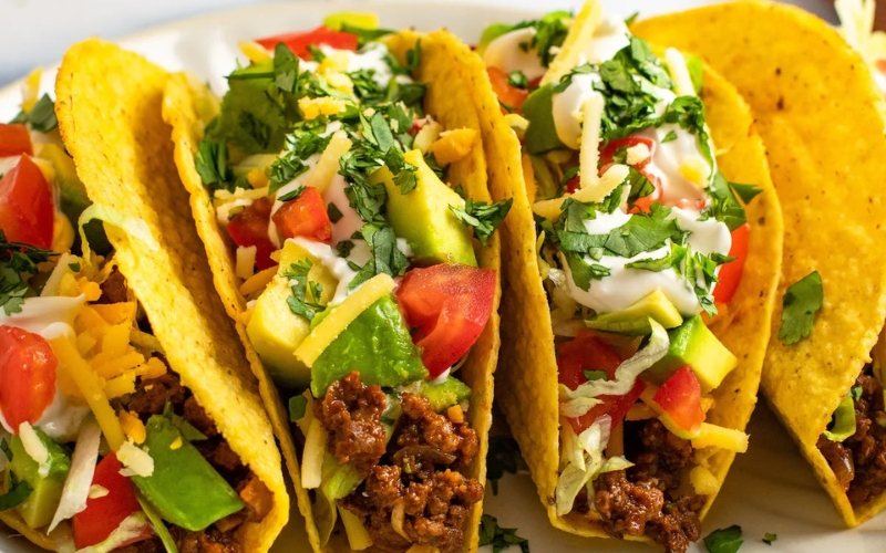 Taco là tinh hoa ẩm thực châu Mỹ nổi bật trong top món ngon thế giới