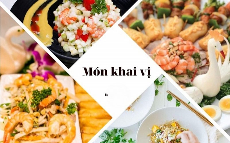 Chọn món khai vị tinh tế để khách thưởng thức trọn vẹn mà không no trước món chính