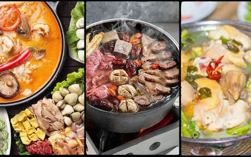 Lẩu Tom Yum khác biệt rõ với nhiều loại lẩu khác