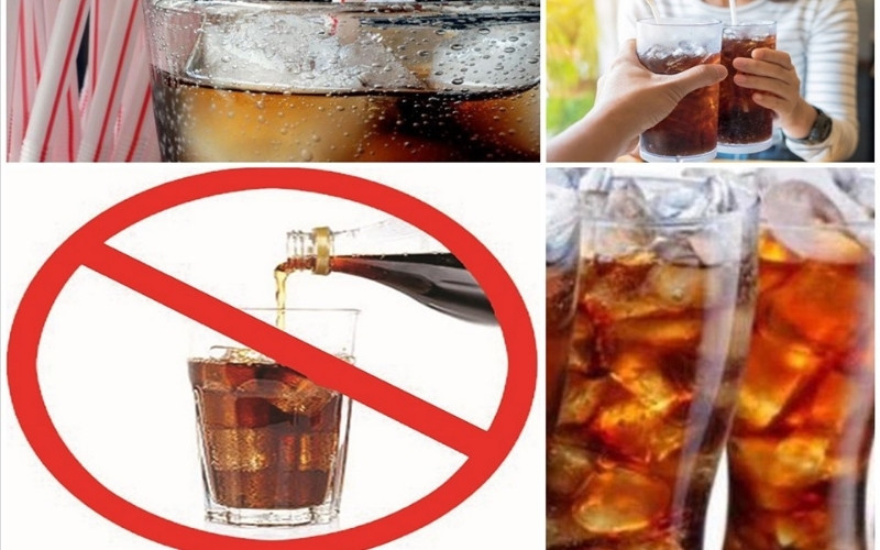 Hạn chế soda và đồ uống có đường vì chứa nhiều calo rỗng