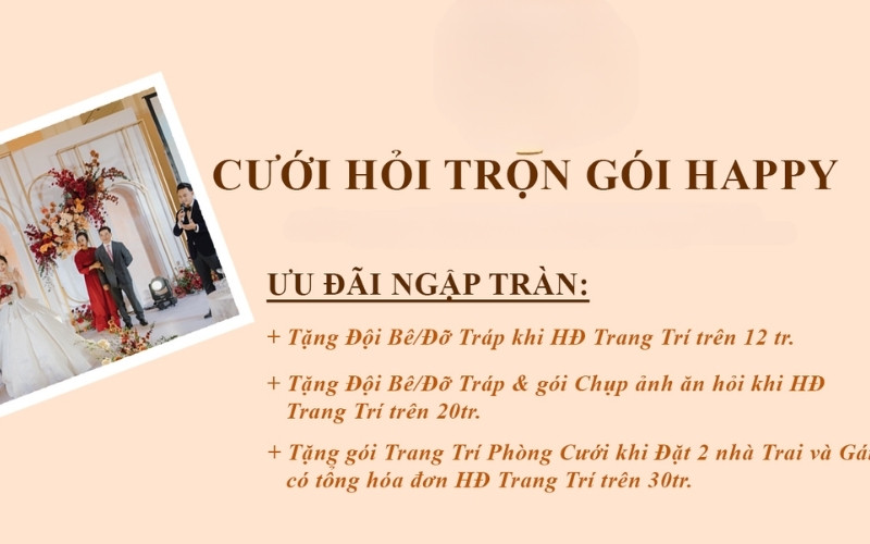 Lên kế hoạch chặt chẽ và chọn dịch vụ trọn gói tiết kiệm