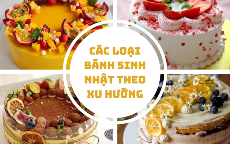 Chọn bánh sinh nhật theo sở thích