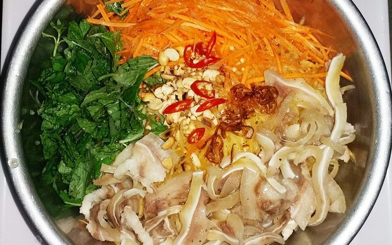 3 cách làm nộm đu đủ giòn ngon, không bị thâm hay mềm nhũn 3 Nguyên liệu làm nộm đu đủ tai heo